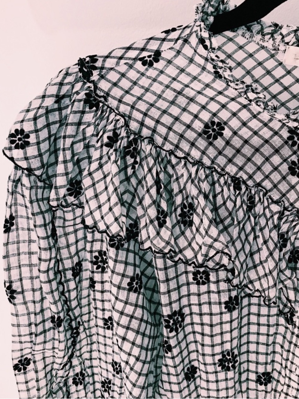 LovehShackFancy Suzanne Ruffle Top - Picture 4 of 9